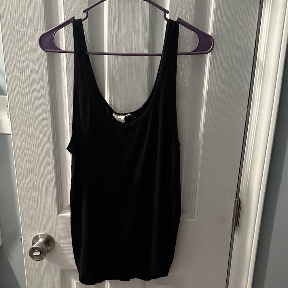 White Crow Classic Black Tank Top